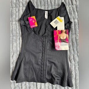 Flexees instant slimmer front corset firm control torsette shape wear